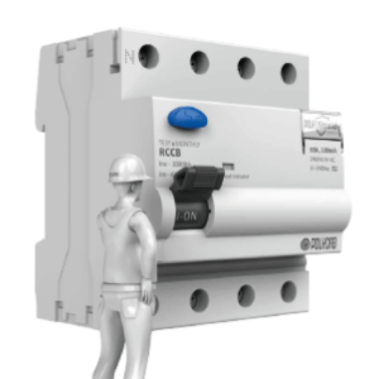 Picture of Polycab- ELCB 300mA-40A DP