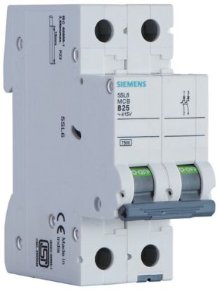 Picture of Siemens- 10KA MCB DP 6A