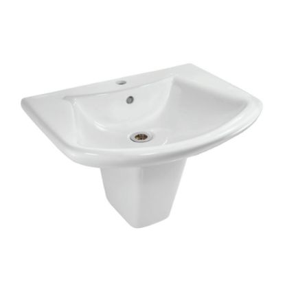 Picture of LYRIC Wall Hung Basin with Half Pedestal