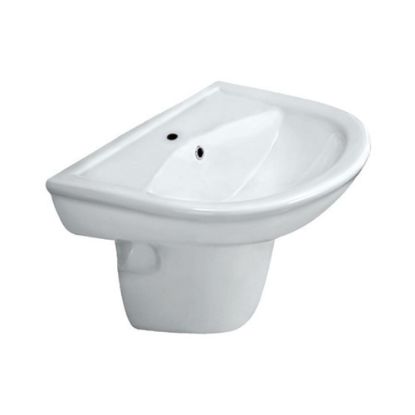 Picture of OPAL Wall Hung Basin with half pedestal