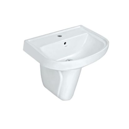 Picture of CONTINENTAL SERIES Wall Hung Basin with half pedestal