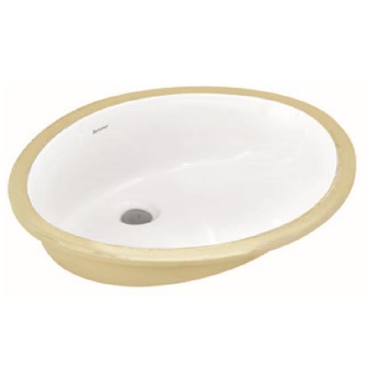 Picture of Small Oval Basin - White