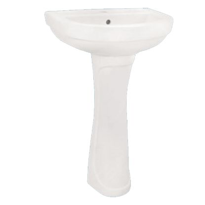 Picture of Glory Wallhung Basin (530 X 410 Mm)-White Pedestal