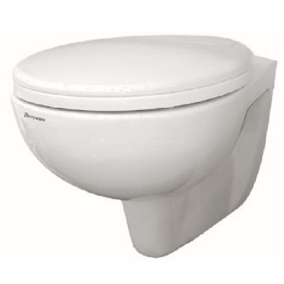 Picture of Cute 19" Wall Hung Toilet - White