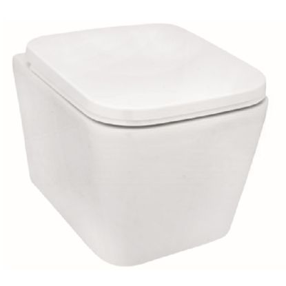 Picture of Aura Rimless Wall Hung Toilet - White