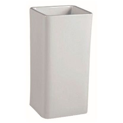 Picture of Qube Freestanding Without Tap Hole - White