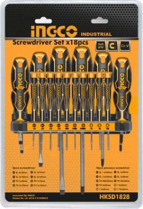 Picture of 18 Pcs Screwdriver And Precision Screwdriver Set