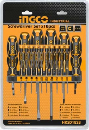 Picture of iNGCO: 18 Pcs Screwdriver Set