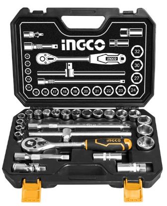 Picture of iNGCO: 25Pcs 1/2" Socket Set