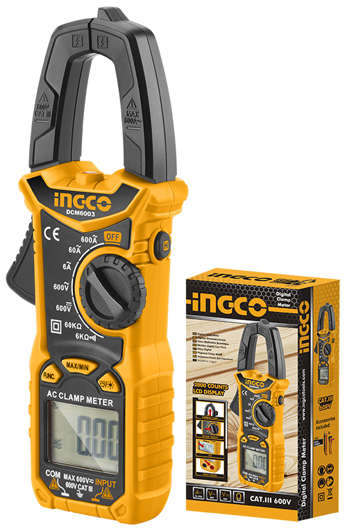 Digital Ac Clamp Meter 6000 Counts Online Hardware Store in Nepal