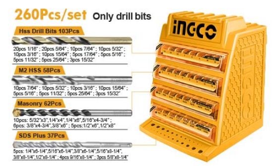 Picture of Drill Bits For Display Box