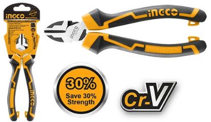 Picture of High Leverage Diagonal Cutting Pliers: 160MM CrV