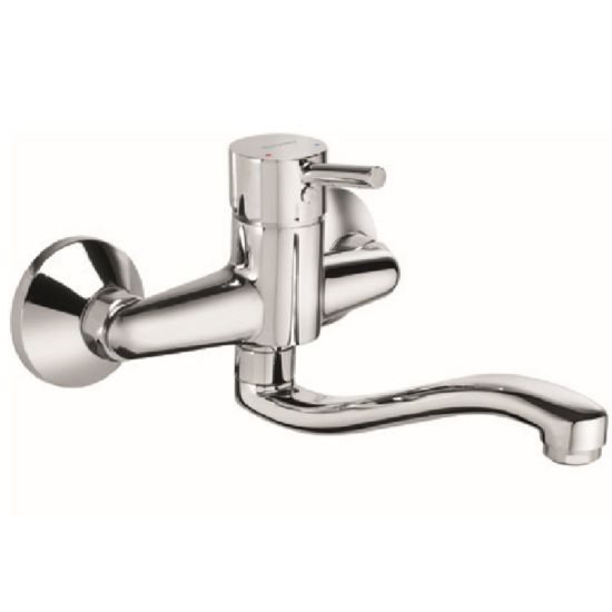 Picture of Agate Pro Single Lever Wall Mounted Sink Mixer