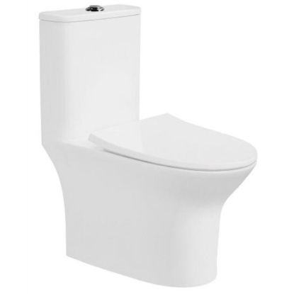 Picture of Slim Single Piece Commode-300mm S-Trap