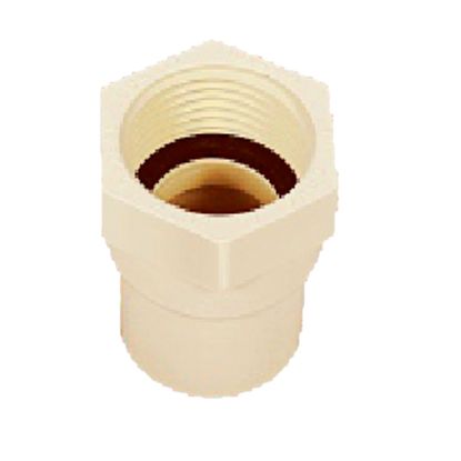 Picture of CPVC Reducing Female Adaptor Plastic threaded (rFAPT) 20x15mm