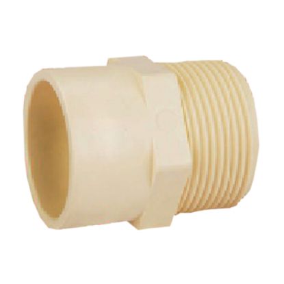Picture of CPVC Reducing Male Adaptor Plastic Threaded (rMAPT) 20x15mm