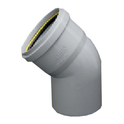 Picture of DUROFIT SWR PVC Fittings Bend 45° 75mm