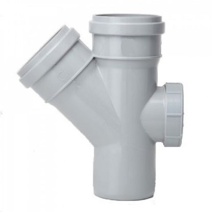 Picture of DUROFIT SWR PVC Fittings Single - Y Door 75mm