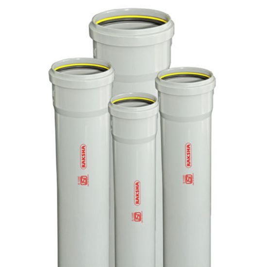 DUROFIT SWR PVC Pipes (Single Socket) 10 Feet (Type A) 75mm Online
