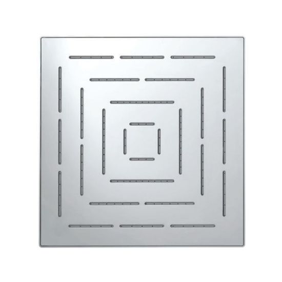 Picture of Square Shape Single Flow Maze Overhead Shower 240x240mm