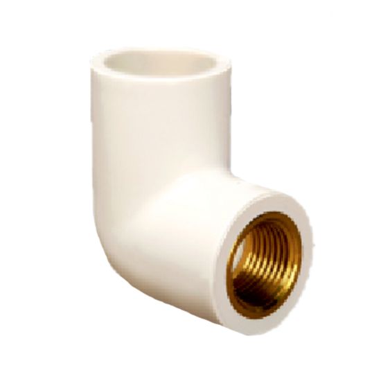 Picture of UPVC Elbow 90° Brass (SCH-80) 1/2" x 1/2"