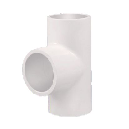 Picture of UPVC Equal Tee Plastic Threaded (SCH-80) 1/2"