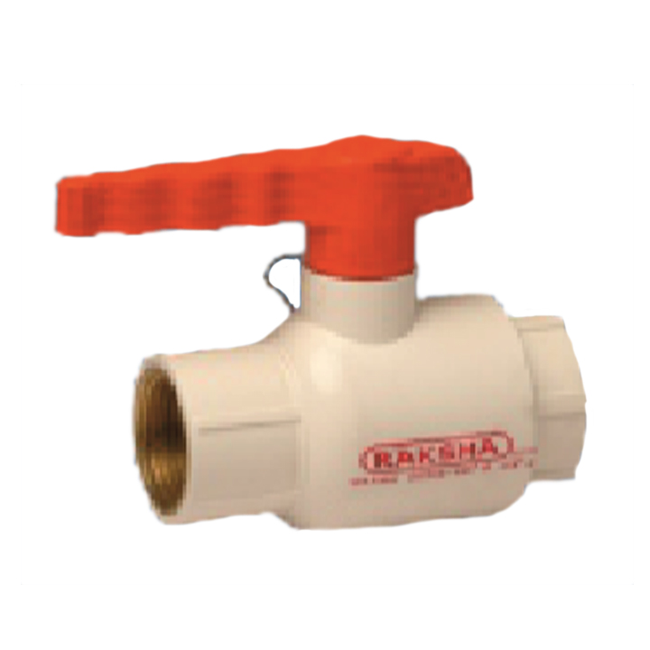 UPVC Ball Valve with Brass Threaded (Two Side) 1" Online Hardware Store in Nepal Buy
