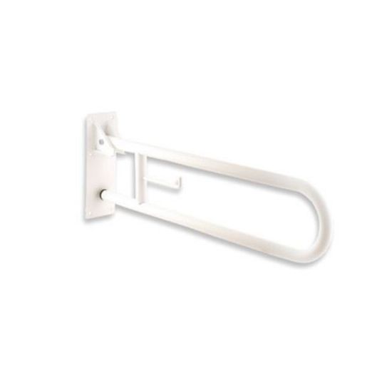 Picture of Grab Bar: Vertical Swing White Epoxy