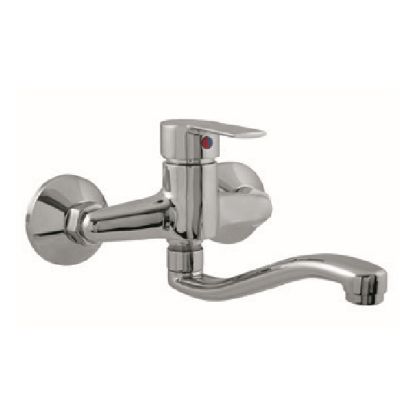 Picture of Crust Single Lever Wall Mounted Sink Mixer-Crust
