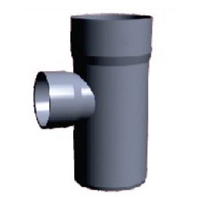 Picture of PVC Solvent-Fit Reducer Tee 6X4"