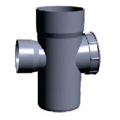 Picture of PVC Solvent-Fit Reducer Tee (With Door) 6X4"