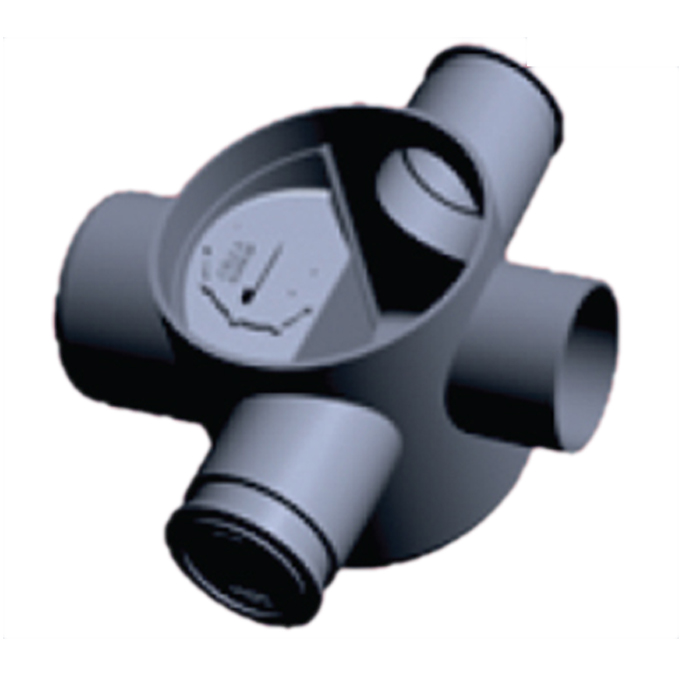 PVC SolventFit Multi Floor Trap 6" Height /Square Jali 6X4" Online