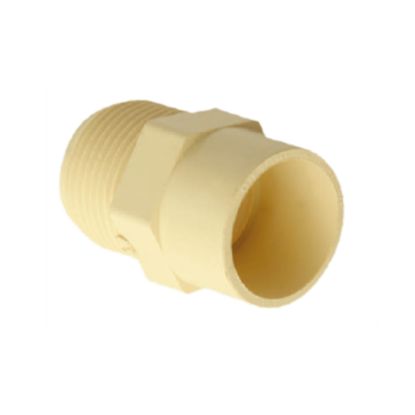 Picture of CPVC Male Adaptor Plastic Threaded 1/2"