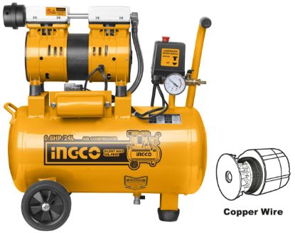 Picture of iNGCO: Silent Air Compressor: 24L