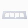 Picture of PLATIA Plate With Frame (Horizontal) - 8MH - White