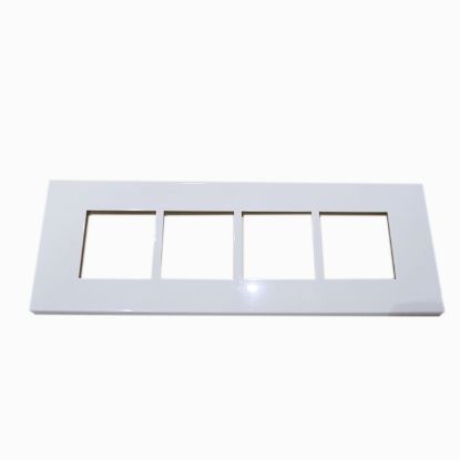 Picture of PLATIA Plate With Frame (Horizontal) - 8MH - White