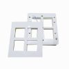 Picture of PLATIA Plate With Frame (Square) - 8MS - White