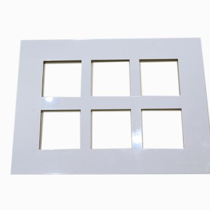 Picture of PLATIA Plate With Frame - 12M - White