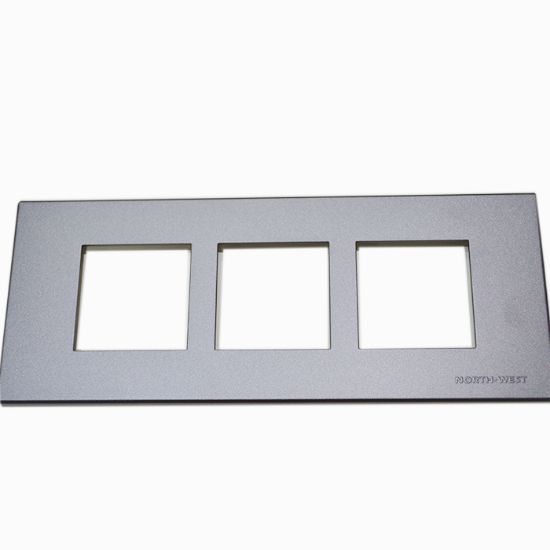 Picture of PLATIA Plate With Frame - 6M - Silver Grey