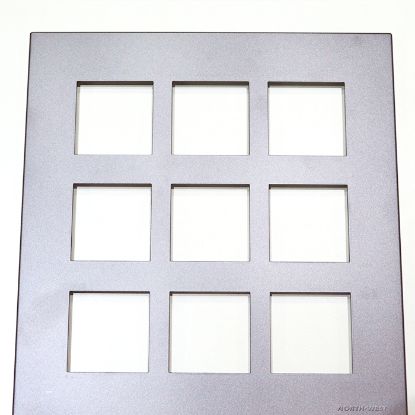 Picture of PLATIA Plate With Frame - 18M - Silver Grey