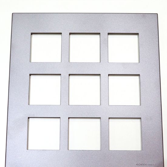Picture of PLATIA Plate With Frame - 18M - Silver Grey
