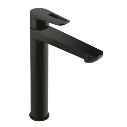 Picture of Nightlife Tall Basin Mixer -Shiny Black