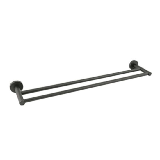 Picture of Nightlife Tower Rail: 60cm -Shiny Black