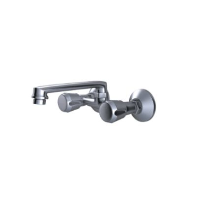 Picture of Classik Sink Mixer With Swivel Casted Spout (Wall Mounted)