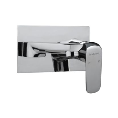 Picture of Fluid Exposed Part Kit of Single Lever Wall Mounted Basin Mixer & Concealed Body