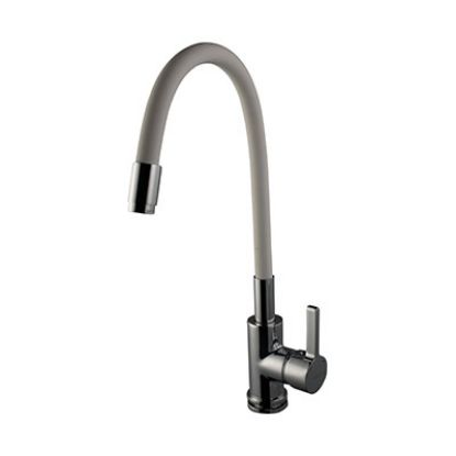 Picture of Single Lever Sink Mixer With Flexible Spout (White)