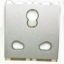 Picture of PLATIA Socket 6/16A 3Pin - Power - 2M - Silver Grey