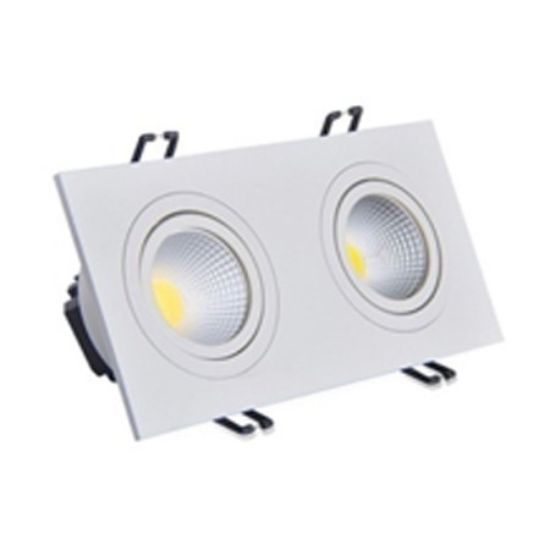 Picture of TEKNOLITE LED Double Head Cob Light 12 Watt: Warm