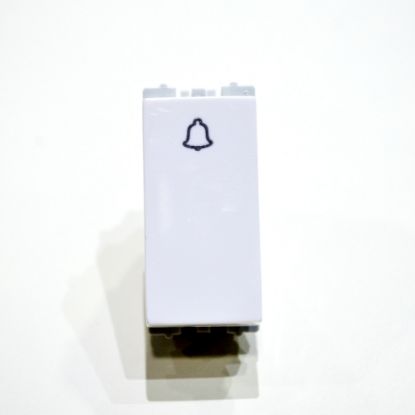 Picture of NOWA Bell Push 6A - 1M - White