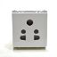 Picture of NOWA Socket 6A 2/3 Pin - 2M - White